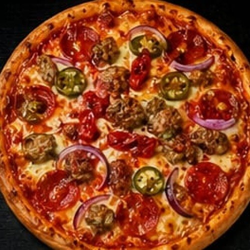 Hot Mess pizza